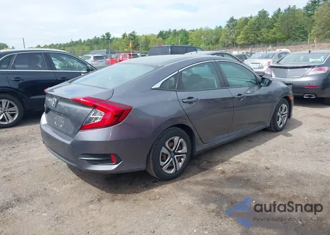 2017 Honda Civic Lx from USA, damaged, VIN 19XFC2F53HE204374